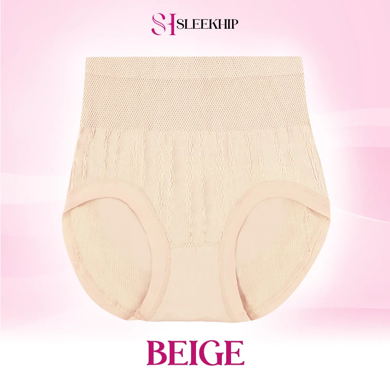 SleekHip - Leakproof High-Waist Tummy-Control Butt-Lifting Panties