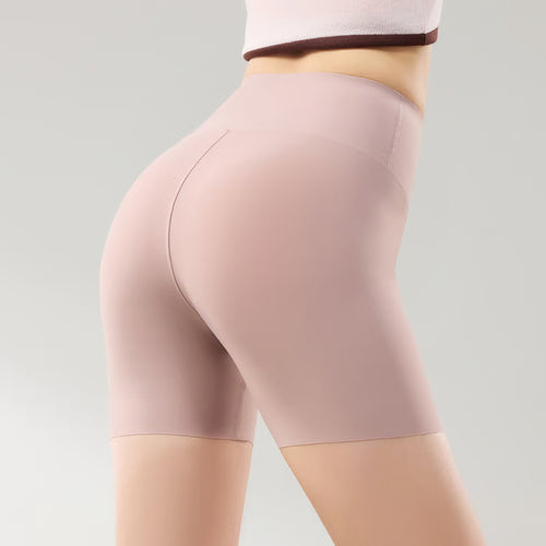 Stay-In-Place Seamless Shaper Short