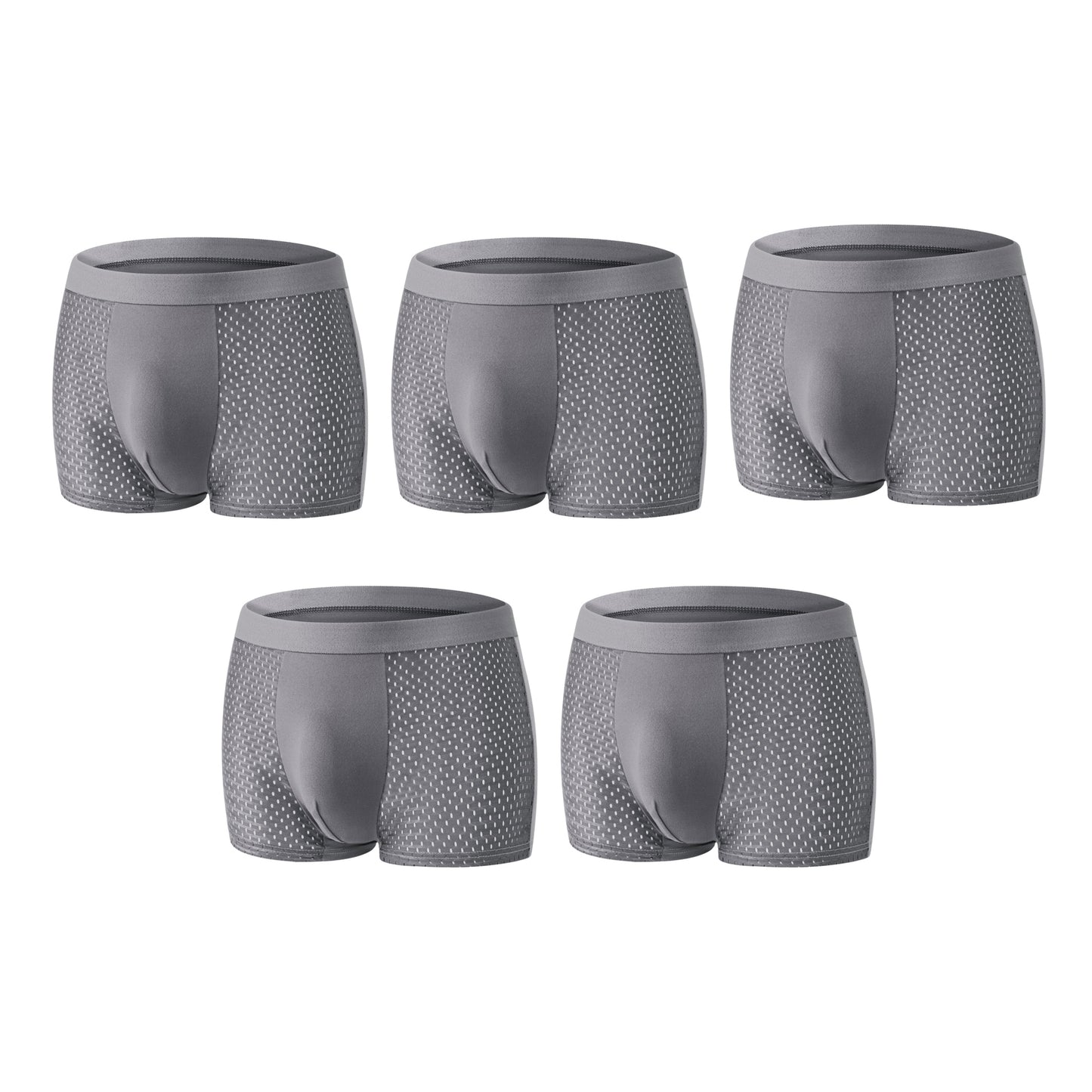 【Buy 3 Get 2 Free】-2026 HOT SALE🔥 Premium Leakproof lceSilk Mesh Men's Boxer