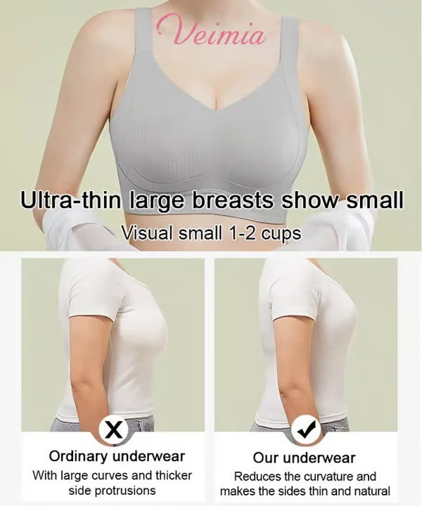 🏆Buy one get one free🏆Non-marking, skin-friendly push-up bra without underwire