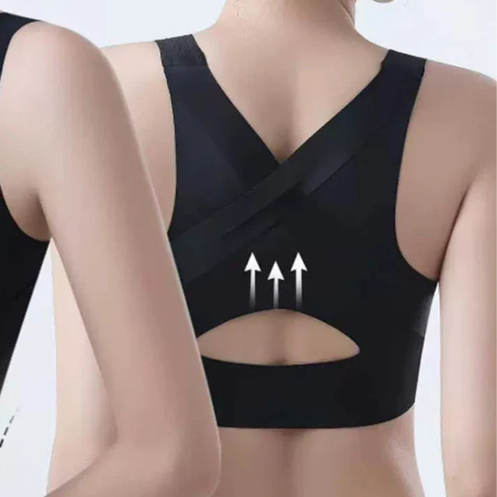 š„Time-limited special offeršWomen's Front Closure Seamless Back Support Posture Braš