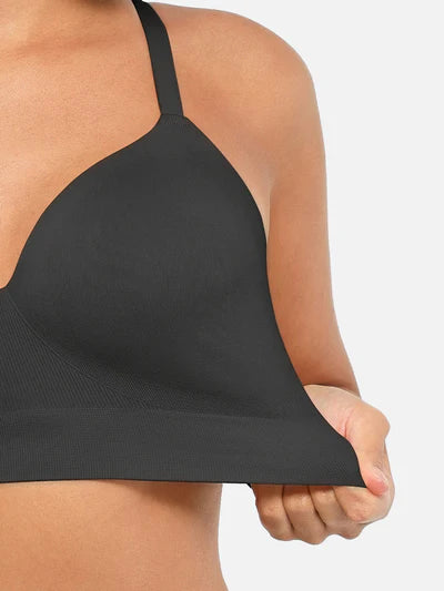 Feelingirl Wireless Push-Up Seamless Comfort Full Coverage Bra Bundle