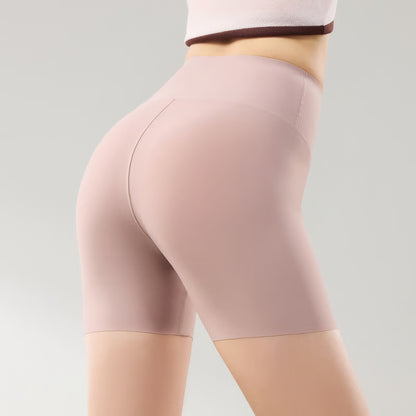 Stay-In-Place Seamless Shaper Short