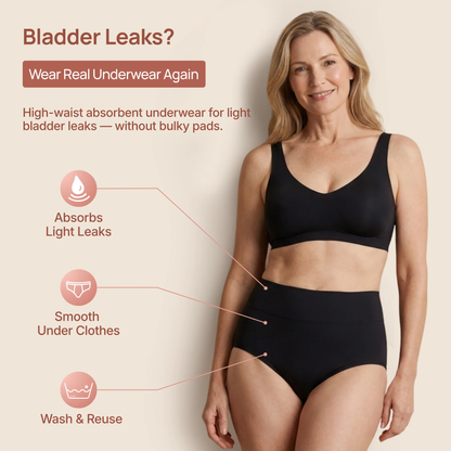 ⏳Last day -✨Buy 3 Get 3 Free🔥2026 Best-Selling🏆Women’s High-Waist Leakproof Underwear