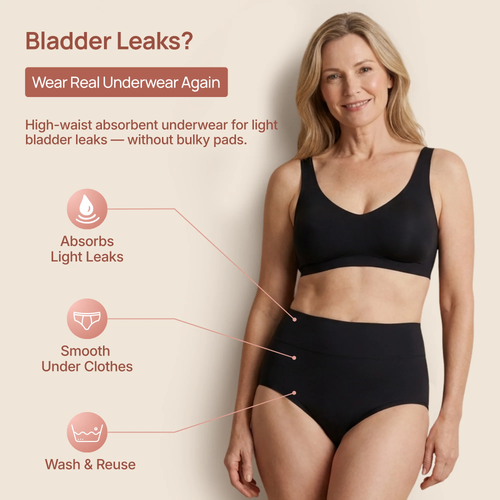⏳Last day -✨Buy 3 Get 3 Free🔥2026 Best-Selling🏆Women’s High-Waist Leakproof Underwear