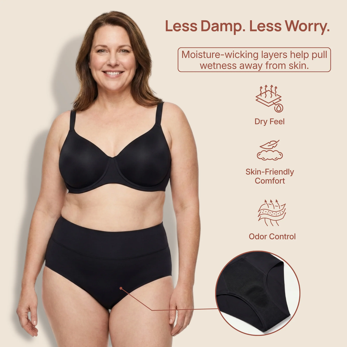 ⏳Last day -✨Buy 3 Get 3 Free🔥2026 Best-Selling🏆Women’s High-Waist Leakproof Underwear