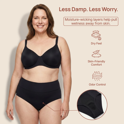 ⏳Last day -✨Buy 3 Get 3 Free🔥2026 Best-Selling🏆Women’s High-Waist Leakproof Underwear