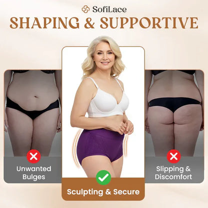 elegant and comfortable high-waisted leak-proof underwear designed for seniors