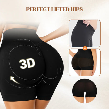 Women's High-Waisted Ice Silk Tummy Control and Butt Lift Underwear