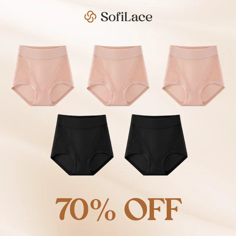 elegant and comfortable high-waisted leak-proof underwear designed for seniors