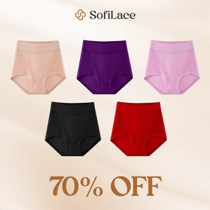 elegant and comfortable high-waisted leak-proof underwear designed for seniors