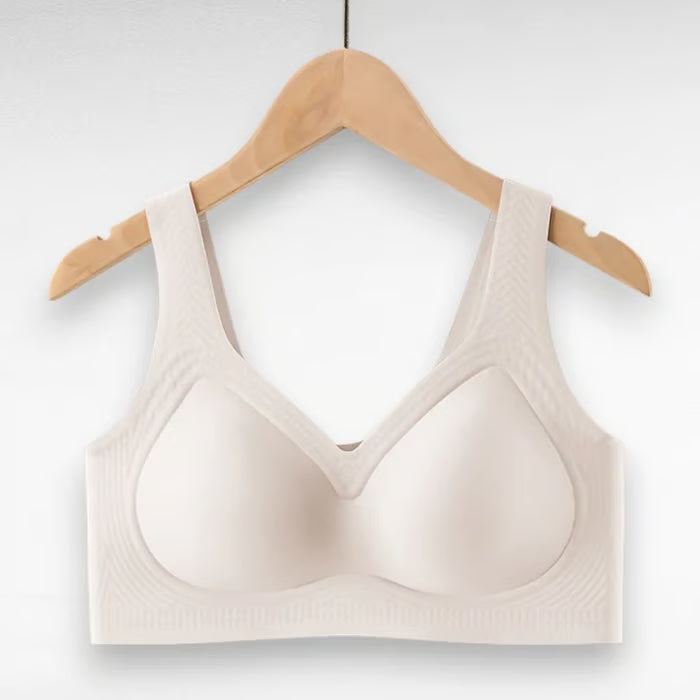 🎉Plus Size Wireless Bra -Seamless Full Coverage T-Shirt Bra