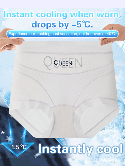 🔥Buy 1 get 1 free🔥[Pear-Shaped Body Savior] Ice Silk High-Waisted Shaping Panties