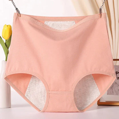 🔥Large size pure cotton antibacterial anti-leakage physiological underwear