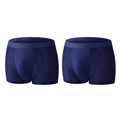 【Buy 3 Get 2 Free】-2026 HOT SALE🔥 Premium Leakproof lceSilk Mesh Men's Boxer