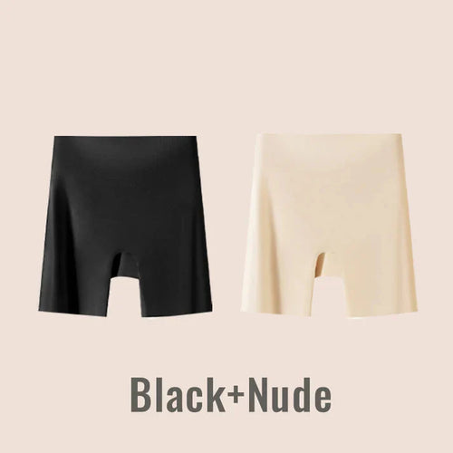 High-waisted ice silk abdominal control and hip lifting underwear