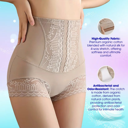 🔥 buy one get two free 🔥 high-stretch lace breathable belly cinching, buttock lifting and shaping pants