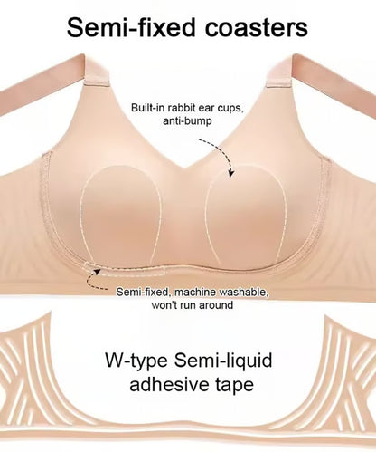 🏆Buy one get one free🏆Non-marking, skin-friendly push-up bra without underwire
