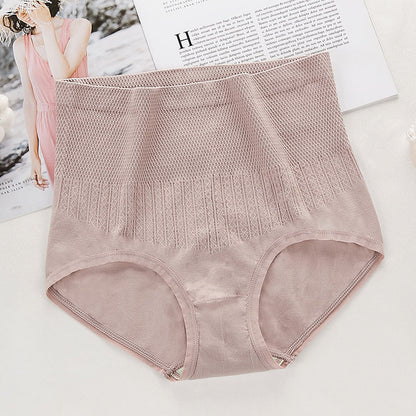 Buy one and get seven free HIGH WAISTED TUMMY TUCK HIP LIFTING NO TRACE WORMWOOD ANTIBACTERIAL PANTIES