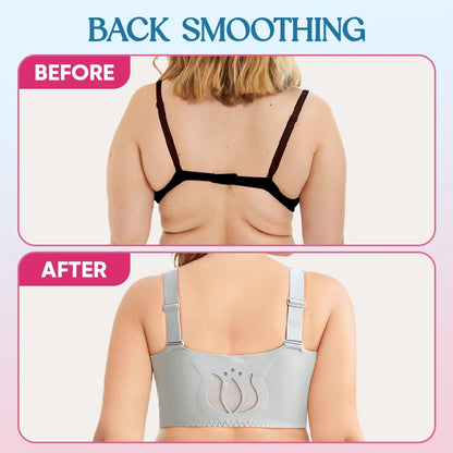 Ultra Soft Front Zip Wireless Lifting Bra