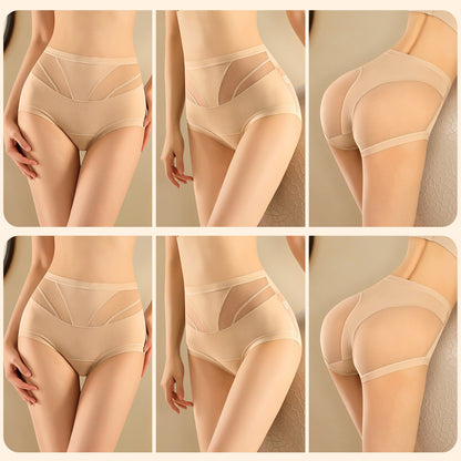 🌸Buy 3 Get 3 Free🌸-4-in-1 🔥High-Waist Breathable Shaping Panties