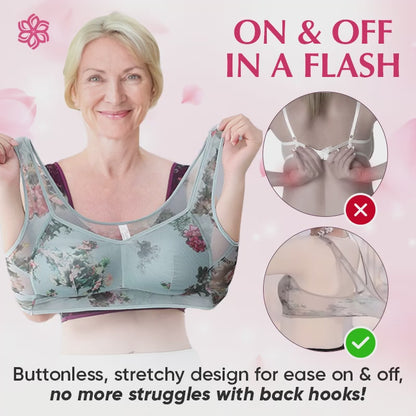 Buy one get one free ElleBloom - Ice Silk Lace Everyday Cooling Comfort Bra