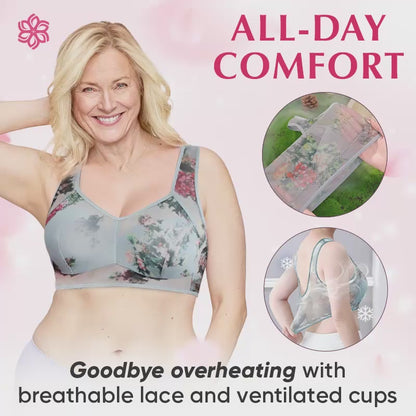 Buy one get one free ElleBloom - Ice Silk Lace Everyday Cooling Comfort Bra